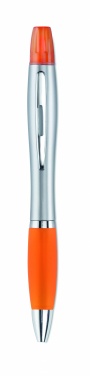 Logo trade promotional giveaways image of: 2 in 1 ball pen