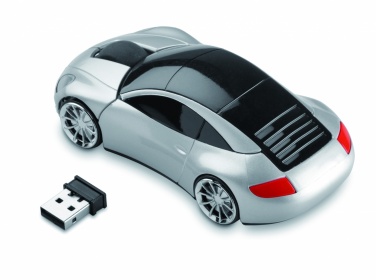 Logotrade advertising product image of: Wireless mouse in car shape