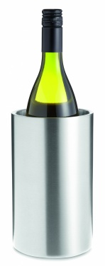 Logo trade promotional gifts image of: Stainless steel bottle cooler