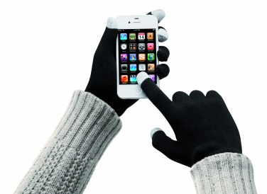 Logo trade promotional gifts picture of: Tactile gloves for smartphones