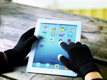 Logo trade promotional merchandise image of: Tactile gloves for smartphones