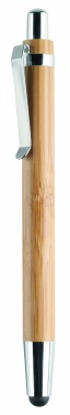 Logotrade advertising products photo of: Ball pen in ABS and bamboo