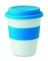 PP tumbler with silicone lid, Blue