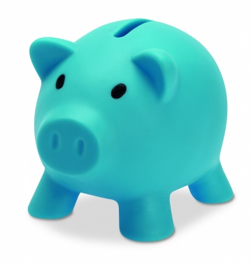 Logo trade promotional giveaways image of: Piggy bank