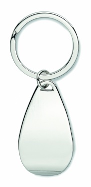 Logotrade promotional merchandise photo of: Bottle opener key ring Tornio