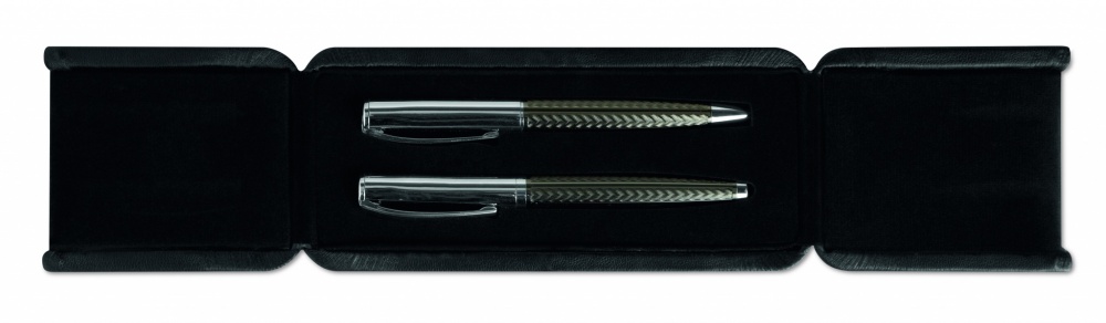 Logo trade promotional item photo of: Ball pen set in box