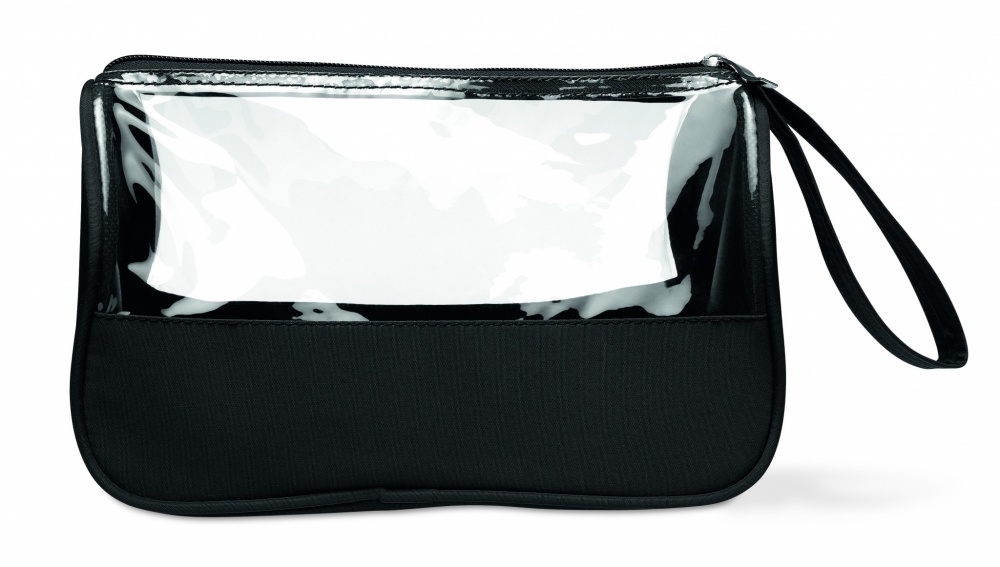 Logotrade advertising products photo of: Toiletry bag microfiber w PVC