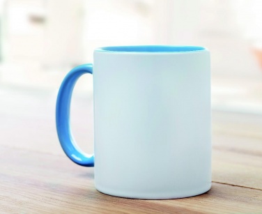 Logo trade promotional merchandise picture of: Coloured sublimation mug