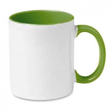 Logo trade promotional merchandise picture of: Coloured sublimation mug