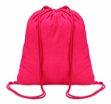 Logo trade advertising products picture of: 100gr/m² cotton drawstring bag