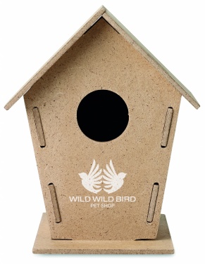 Logo trade promotional merchandise photo of: Wooden bird house