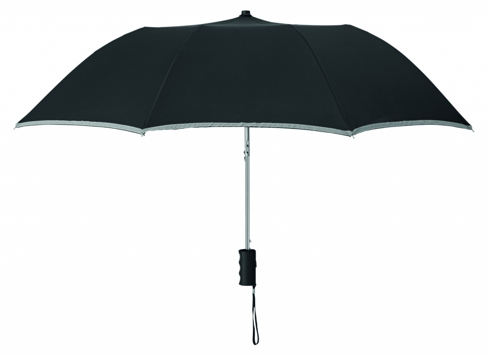 Logo trade promotional giveaways picture of: 21 inch 2 fold umbrella