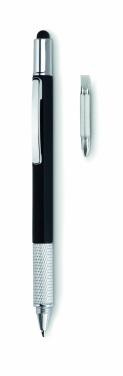 Logotrade promotional product picture of: Spirit level pen with ruler