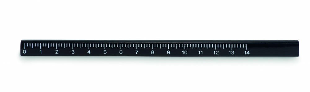 Logo trade business gifts image of: Carpenters pencil with ruler