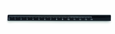 Logo trade promotional items picture of: Carpenters pencil with ruler