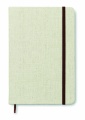 A5 canvas notebook, Beige