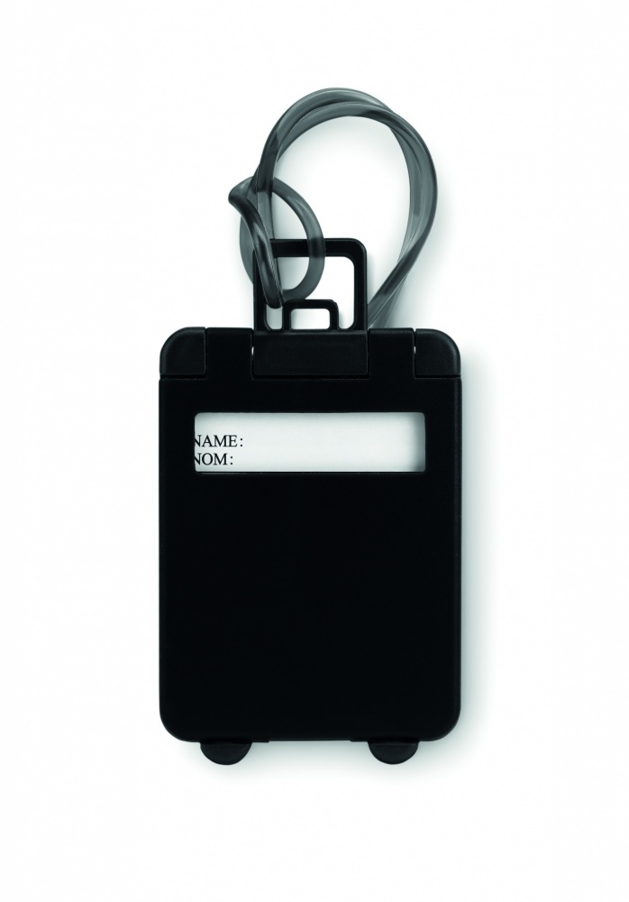 Logo trade corporate gift photo of: Luggage tags plastic