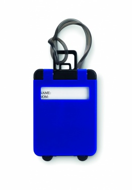 Logotrade promotional giveaway image of: Luggage tags plastic
