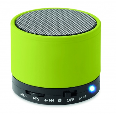 Logotrade advertising product image of: Round wireless speaker