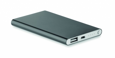 Logotrade corporate gift picture of: Flat power bank 4000 mAh