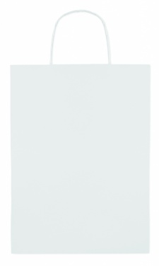 Logo trade business gifts image of: Gift paper bag large 150 gr/m²