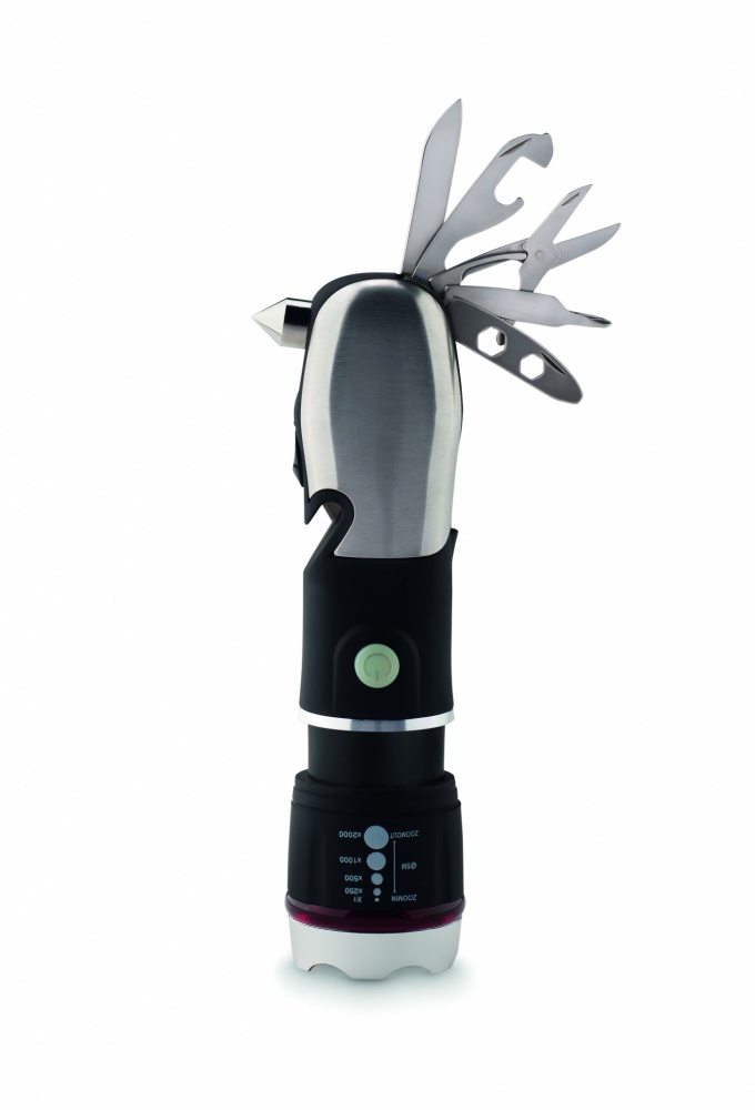 Logo trade promotional items image of: Multi-tool torch