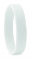 Silicone wristband, White