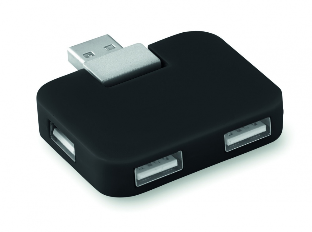 Logo trade promotional item photo of: 4 port USB hub