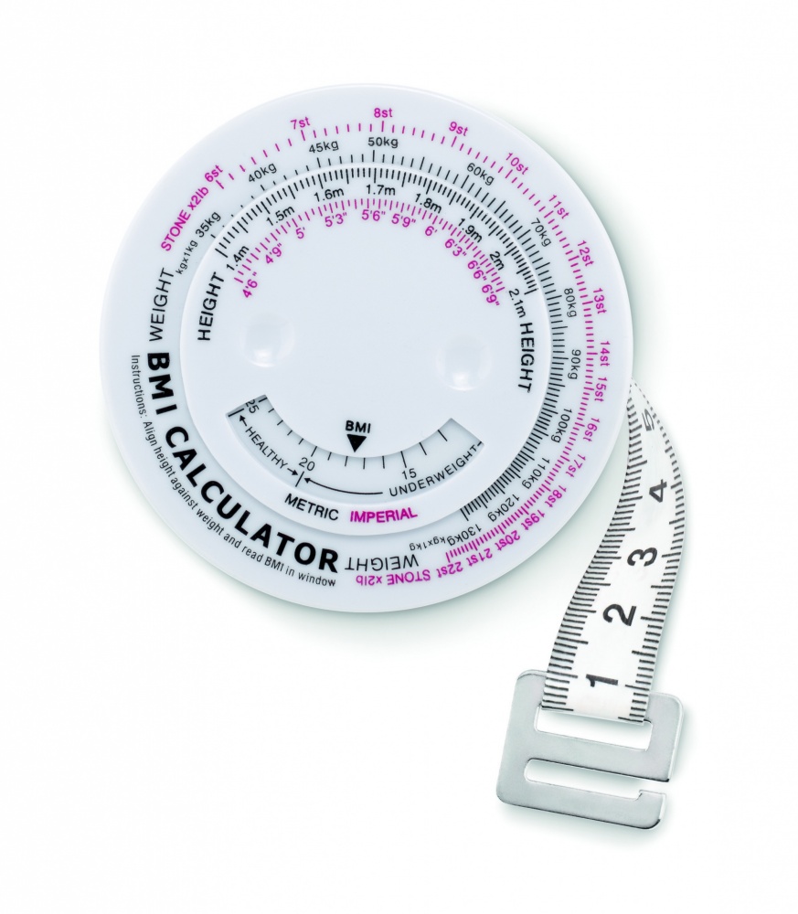 Logotrade promotional giveaway picture of: BMI measuring tape