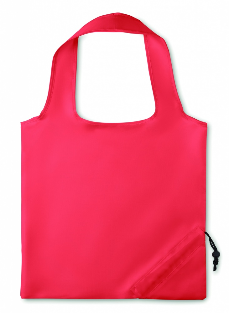 Logo trade promotional giveaways image of: 210D Polyester foldable bag