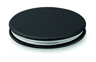 Logo trade promotional merchandise picture of: Round PU mirror