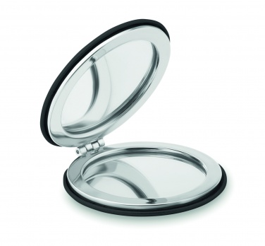 Logo trade promotional merchandise picture of: Round PU mirror