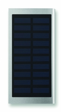 Logo trade corporate gift photo of: Solar power bank 8000 mAh