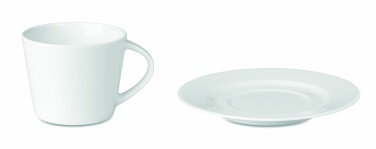 Logotrade promotional giveaway image of: Cappuccino cup and saucer