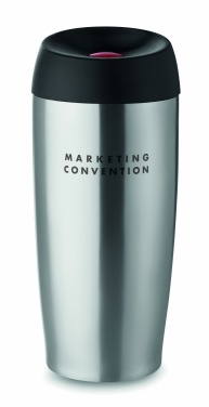 Logotrade promotional product image of: Double wall travel cup 350 ml