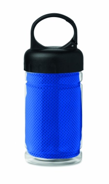 Logo trade promotional gifts picture of: Cooling towel in PET bottle