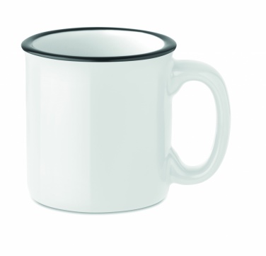 Logo trade corporate gifts picture of: Ceramic vintage mug 240 ml