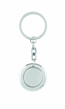 Logo trade promotional products image of: Key ring with token Cēsis