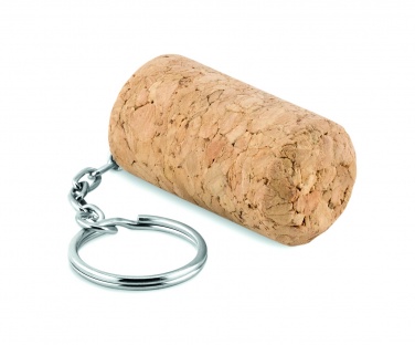 Logotrade promotional merchandise picture of: Wine cork key ring Sigulda