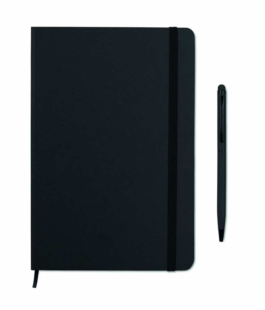 Logotrade promotional giveaway picture of: A5 notebook w/stylus 72 lined