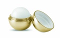 Round lip balm UV finish, Gold