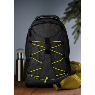 Logo trade promotional giveaways image of: Glow in the dark backpack