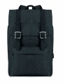 Backpack in 600D polyester, Black