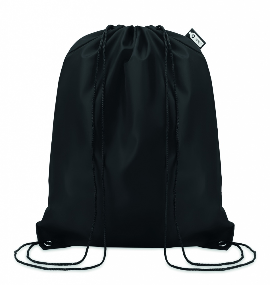 Logotrade advertising products photo of: 190T RPET drawstring bag