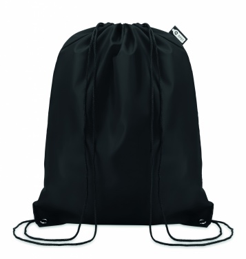 Logotrade advertising product image of: 190T RPET drawstring bag