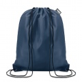 190T RPET drawstring bag, French Navy