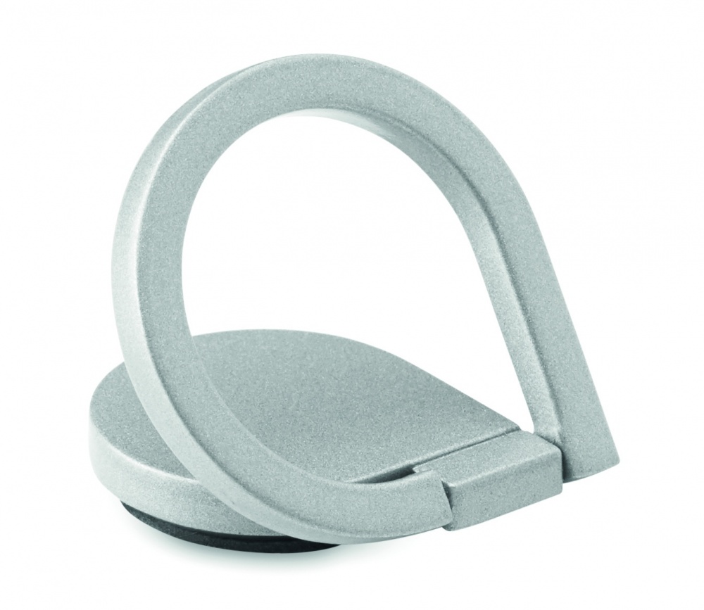 Logo trade corporate gifts image of: Phone holder-stand ring