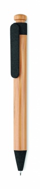 Logotrade promotional merchandise picture of: Bamboo/Wheat-Straw ABS ball pen