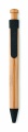 Bamboo/Wheat-Straw ABS ball pen, Black