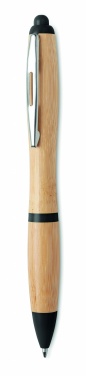 Logotrade promotional products photo of: Ball pen in ABS and bamboo